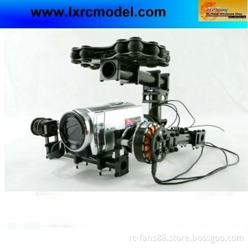 Dual axle suspension Carbon fiber brushless gimbal for 5N GH2 GH3